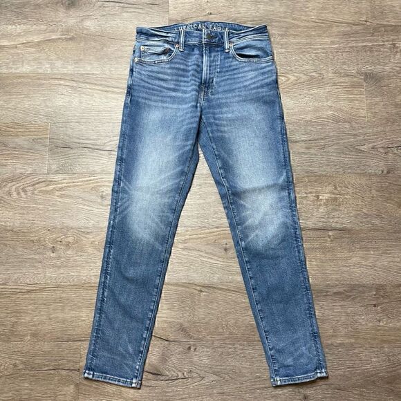 American Eagle Jeans Athletic Skinny Mens 29x32 (Measures 30x30) - Picture 1 of 9